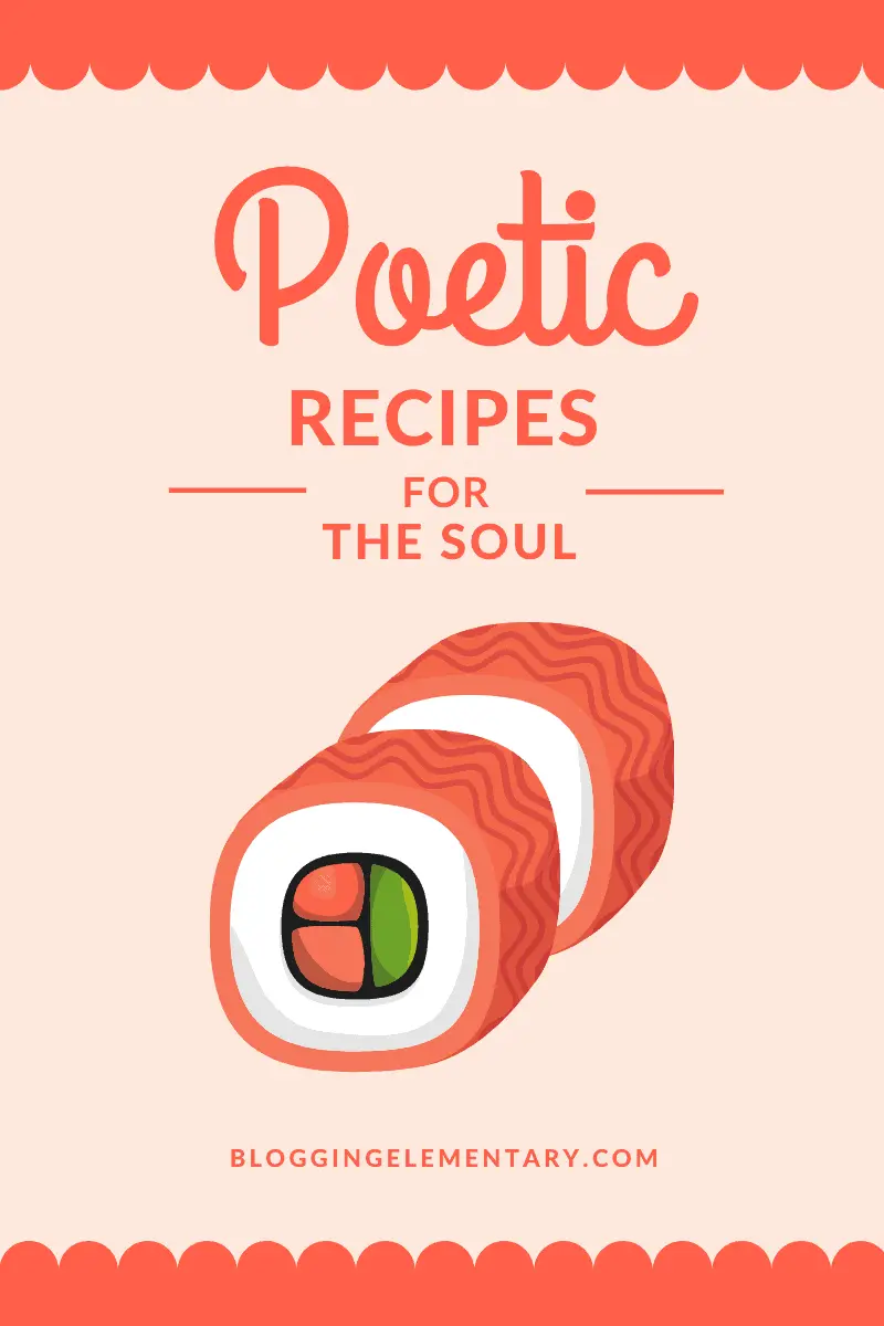 Soulful poetic recipes