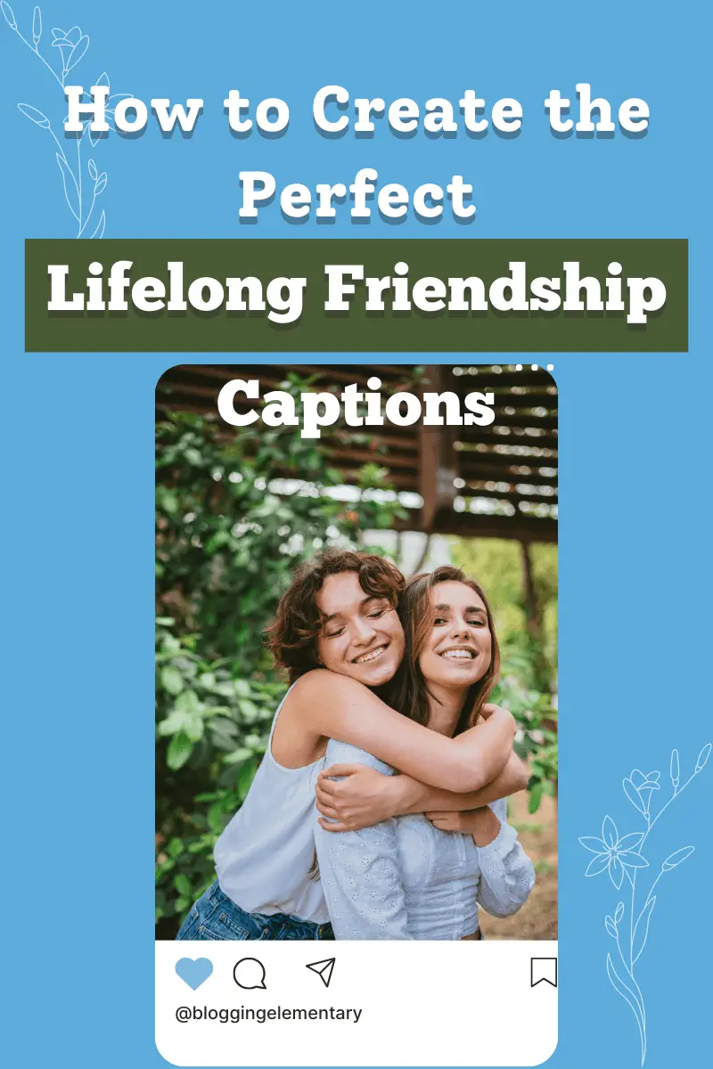 Lifelong Friendship
Captions